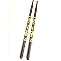 Drum Stick 7A Premium Quality Matte Brown Finish Light Weight For Drums &amp; Octapads with carry pouch free