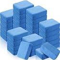 Riakrum 32 Pcs Microfiber Applicator Pads, Blue