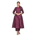 Riara Art Silk Women Long Anarkali Kurti