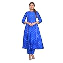 Riara Art Silk Women Long Anarkali Kurti