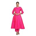 Riara Art Silk Women Long Anarkali Kurti
