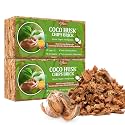 Riare 2 Pack Organic Coco Coir Chips for Plants, 2.2 lb Coconut Husk Bricks