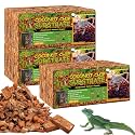 Riare 6Pack Coconut Husk Chip for Reptiles, 6.6 LB Coconut Fiber Substrate