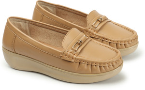 riba easy step loafers for women beige  8