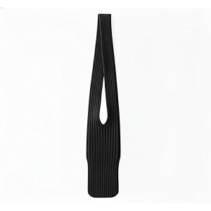 ribbed knit mobile phone case compatible with iphone stretchable knit phone sleeve with strap  soft protective mobile pouch cover black