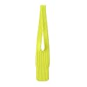 Ribbed Knit Mobile Phone Case Compatible with iPhone| Stretchable Knit Phone Sleeve with Strap | Soft Protective Mobile Pouch Cover (Yellow)