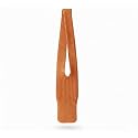 Ribbed Knit Mobile Phone Case Compatible with iPhone| Stretchable Knit Phone Sleeve with Strap | Soft Protective Mobile Pouch Cover (Orange)
