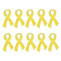 Ribbon Pins 1/5/25/100 for Cancer &amp; Disease Awareness - Various Causes - Bulk Quantities Available for Support Groups and Fundraising