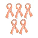 Ribbon Pins 1/5/25/100 for Cancer &amp; Disease Awareness - Various Causes - Bulk Quantities Available for Support Groups and Fundraising