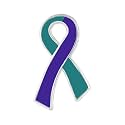 Ribbon Pins 1/5/25/100 for Cancer &amp; Disease Awareness - Various Causes - Bulk Quantities Available for Support Groups and Fundraising