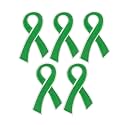 Ribbon Pins 1/5/25/100 for Cancer &amp; Disease Awareness - Various Causes - Bulk Quantities Available for Support Groups and Fundraising