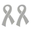 Ribbon Pins 1/5/25/100 for Cancer &amp; Disease Awareness - Various Causes - Bulk Quantities Available for Support Groups and Fundraising
