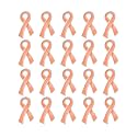 Ribbon Pins 1/5/25/100 for Cancer &amp; Disease Awareness - Various Causes - Bulk Quantities Available for Support Groups and Fundraising