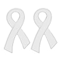 Ribbon Pins 1/5/25/100 for Cancer &amp; Disease Awareness - Various Causes - Bulk Quantities Available for Support Groups and Fundraising
