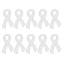 Ribbon Pins 1/5/25/100 for Cancer &amp; Disease Awareness - Various Causes - Bulk Quantities Available for Support Groups and Fundraising