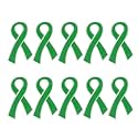 Ribbon Pins 1/5/25/100 for Cancer &amp; Disease Awareness - Various Causes - Bulk Quantities Available for Support Groups and Fundraising