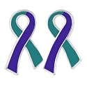 Ribbon Pins 1/5/25/100 for Cancer &amp; Disease Awareness - Various Causes - Bulk Quantities Available for Support Groups and Fundraising