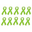 Ribbon Pins 1/5/25/100 for Cancer &amp; Disease Awareness - Various Causes - Bulk Quantities Available for Support Groups and Fundraising