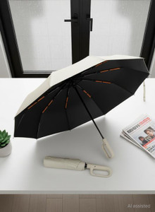 RIBS UV Protection Coated 3Fold UmbrellaAuto Open