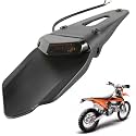 Rich Choices Dirt Bike Tail Lights,Motorcycle Rear Fender Smoke LED Tail Light Brake Lamp License Plate Light for Custom Off-Road Motorcycle Dirt Bike