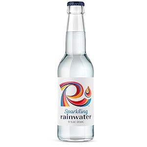 Richards Sparkling Rainwater Unflavored Carbonated Bottled Water