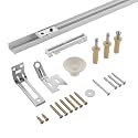 Richelieu Hardware 14025WBC Onward Bi-Fold Door Hardware Kit 48-in (1210 mm) Track, White