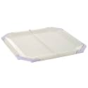 Richell PAW TRAX Mesh Potty Holder in Lavender, Training Tray for Dogs, Dog and Puppy Pad Holder - Anti-Tearing/Anti-Ripping - Durable Plastic for Potty Training Puppies and Senior Dogs