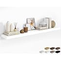 RICHFOCUS 72Inch Floating Shelves for Wall 1Pack, White, 8" Deep