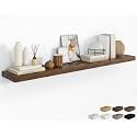 RICHFOCUS 72Inch Floating Shelves for Wall 1Pack|Rustic Brown|8" D