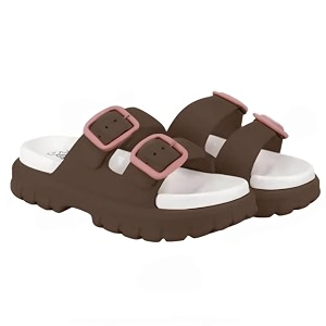 Richmen Women Adjustable Open Toe Slide Sandals