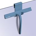 Shower Glass Cleaner Squeegee, 9 Inch Width Silicone Bathroom Squeegee for Shower, Glass, Car Window, Mirror - Green