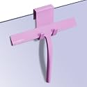 Silicone Rubber Blade Shower Squeegee 9" in Width Window &amp; Car Squeegee - Pink