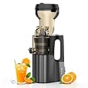 Rico Cold Press Slow Juicer with Ice Cream Maker | 5 Years Motor Warranty | Slow Juicer for Fruits, Vegetables & Nut Milk | 10% More Juice, Less Waste | Low Noise | Anti-Drip | Easy to Clean