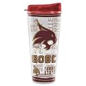 Rico Industries NCAA College Double Wall Mayhem 16oz Or 20oz Tritan Tumbler W Lid