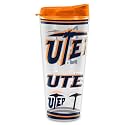 Rico Industries NCAA College Double Wall Mayhem 16oz Or 20oz Tritan Tumbler W Lid