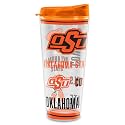 Rico Industries NCAA College Double Wall Mayhem 16oz Or 20oz Tritan Tumbler W Lid