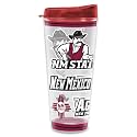 Rico Industries NCAA College Double Wall Mayhem 16oz Or 20oz Tritan Tumbler W Lid