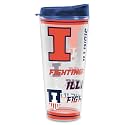 Rico Industries NCAA College Double Wall Mayhem 16oz Or 20oz Tritan Tumbler W Lid