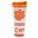 Rico Industries NCAA College Double Wall Mayhem 16oz Or 20oz Tritan Tumbler W Lid