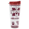 Rico Industries NCAA College Double Wall Mayhem 16oz Or 20oz Tritan Tumbler W Lid