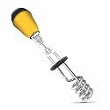Rico Shockproof Immersion Rod 1501W with Thermal Safety Cutoff |16A Socket Required | Waterproof &amp; Protective | Instant Heating with Bucket Holder | ISI Certified | 2-Year Replacement Warranty