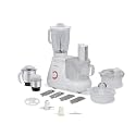 Rico Japanese Technology Food Processor with Coconut Scraper, Juicer, Blender Jar, Unbreakable Bowl, 3 Flow Breaker Jars 2 Years warranty FP1806-W
