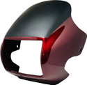 Ridex Premium CD Dawn 2002-14 Wine Red Bike Headlight Visor