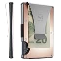 Ridge Wallet for Men - Wallet and Card Holder, RFID Protected Front Pocket Wallets for Men with Integrated Cash Strap