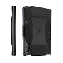 The Ridge Wallets for Men - Slim Minimalist, Front Pocket, RFID - Card Holder Wallet (Royal Black)