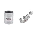 RIDGID 29983 Model 223S 1/4" to 1-1/4" Inner/Outer Copper and Stainless Steel Tubing and Pipe Reamer &amp; 29963 model 35S Stainless Steel Tubing Cutter, 1/4" to 1-3/8" Tube Cutter