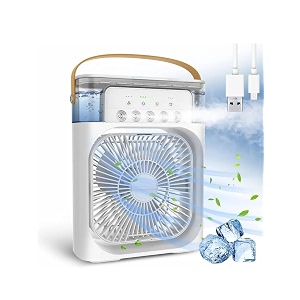 ridhima portable mini air cooler for room cooling mini air cooler air cooler portable air conditioners for home office artic cooler 3 in 1 conditioner mini cooler home multi colour