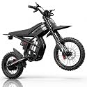 Riding'times GT73 PRO /GT54 PRO Electric Dirt Bike for Adults Teens, 3000W 60V 50MPH / 2400W 48V 37MPH Ebike with Motorcycle Tire, Dual Hydraulic Brakes Mountain Off-Road Dirtbike for Ages 13+