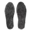 riemot Men's Genuine Sheepskin Insoles,Thick Wool Fleece,Grey EU45/US12