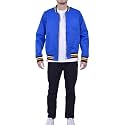 RIFLESSI Men's Slim Fit Lightweight Casual Varsity Bomber Jacket